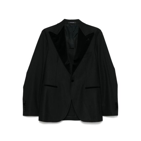 Tagliatore Black Jackets - Blazers Men